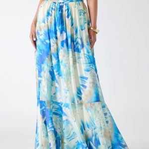 Marciano printed maxi skirt