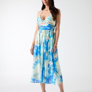 Marciano floral print midi dress