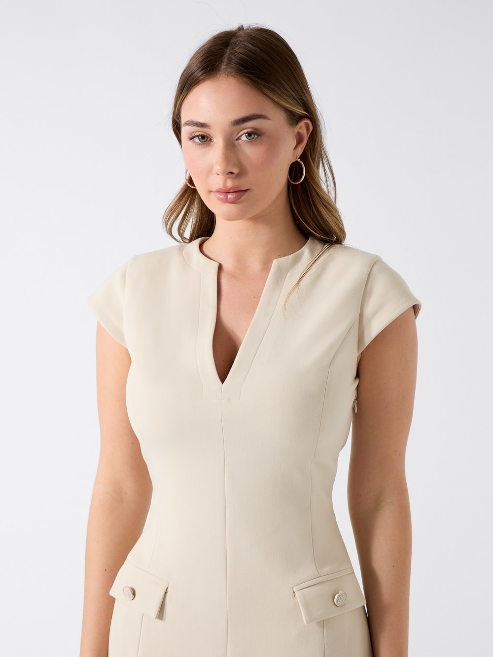 Fit-and-flare mini dress - Image 3