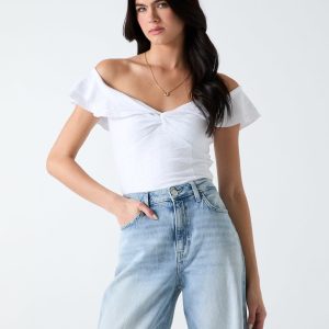 Off-shoulder top