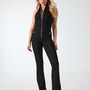 Halter neck jumpsuit