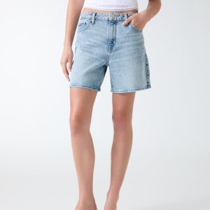 Super Relaxed Denim Shorts
