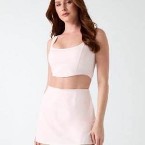 Stretch cropped top