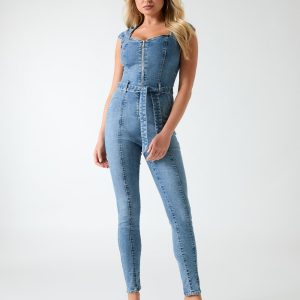 Denim jumpsuit