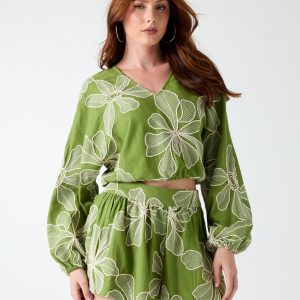 Embroidered blouse