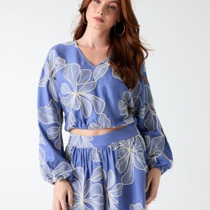 Embroidered blouse