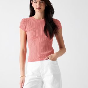 Rib knit top