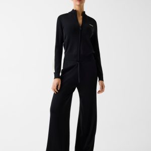 Viscose-blend sweatpants