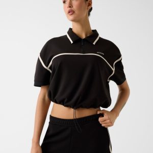 Half-zip polo
