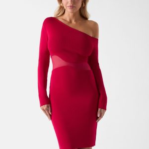 Marciano Off-Shoulder Mini Dress