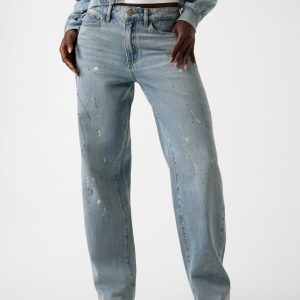 Barrel fit jeans