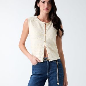 Knitted vest