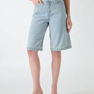 Denim bermuda