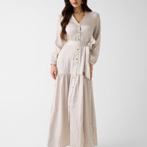 Marciano logo long dress