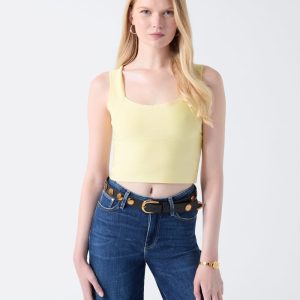 Viscose-blend top