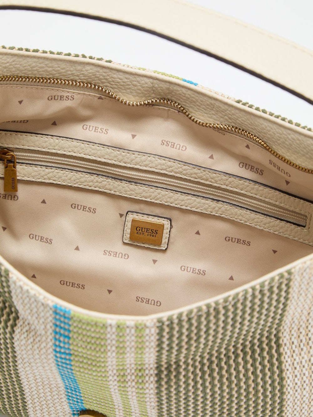 Camden Woven Shoulder Bag - Image 9