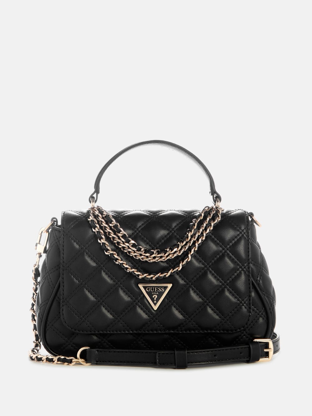Giully II Quilted Top-Handle Bag