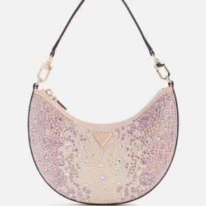 Tasmin Rhinestones Hobo Bag