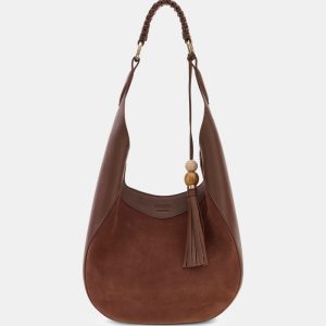 Nina genuine leather hobo bag