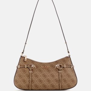 Leona Logo Shoulder Bag