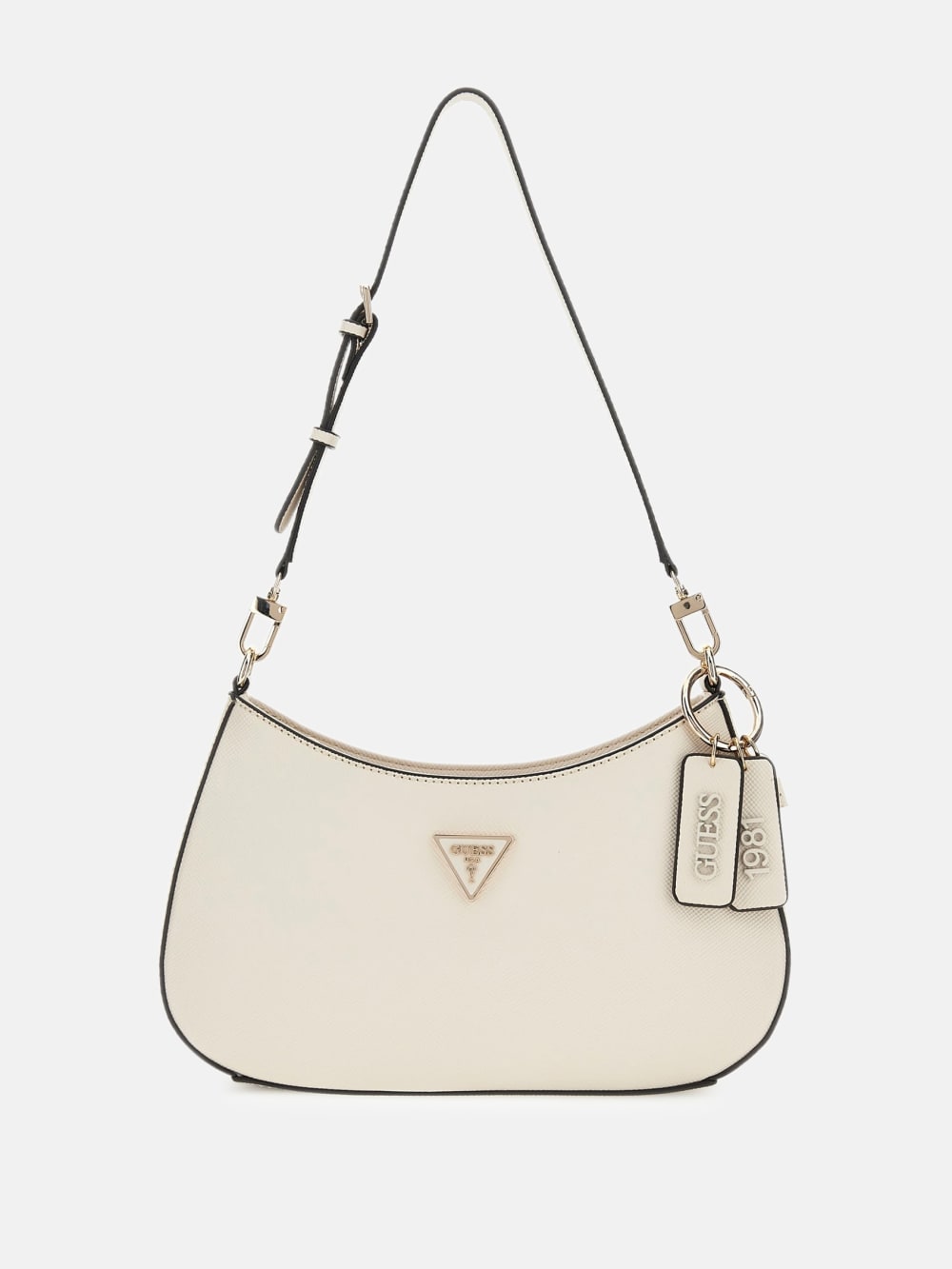 Noelle saffiano shoulder bag