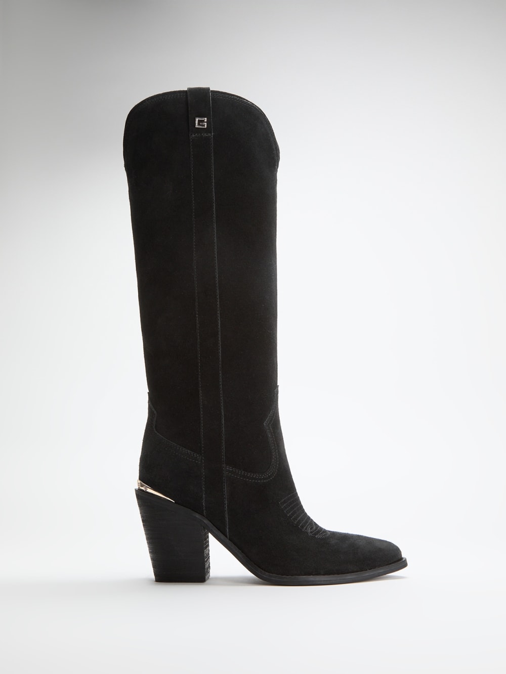 Sashan Suede Knee-High Boots - Image 3