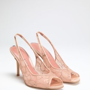 Lace Slingback