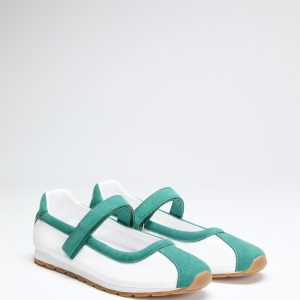 Treece logo ballet pump