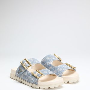 Fasten Raffia Sandals