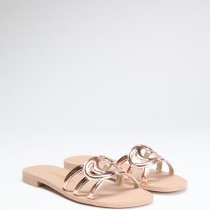 Elyho Jelly Cutout Slide Sandals