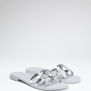 Elyho Jelly Cutout Slide Sandals