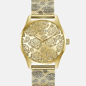 Floral Stainless steel analogue watch 36 mm