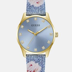 Floral Stainless steel analogue watch 36 mm