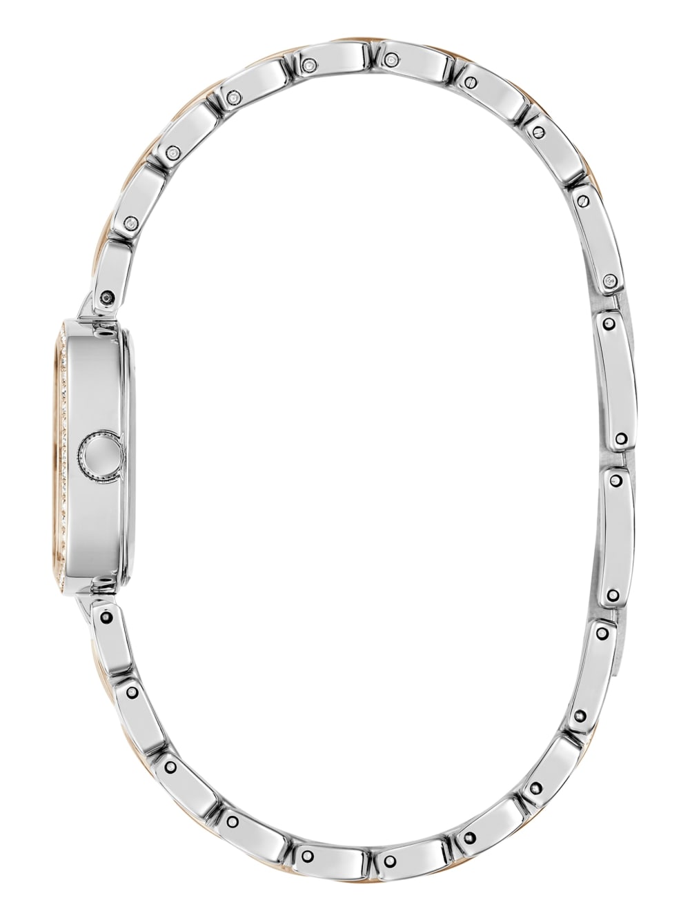 Crystal Recycled Steel analogue watch - Image 3
