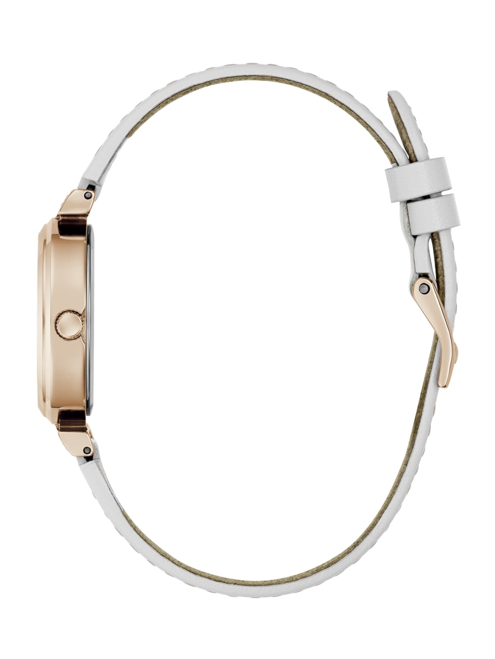 Genuine leather analogue watch 34 mm - Image 2