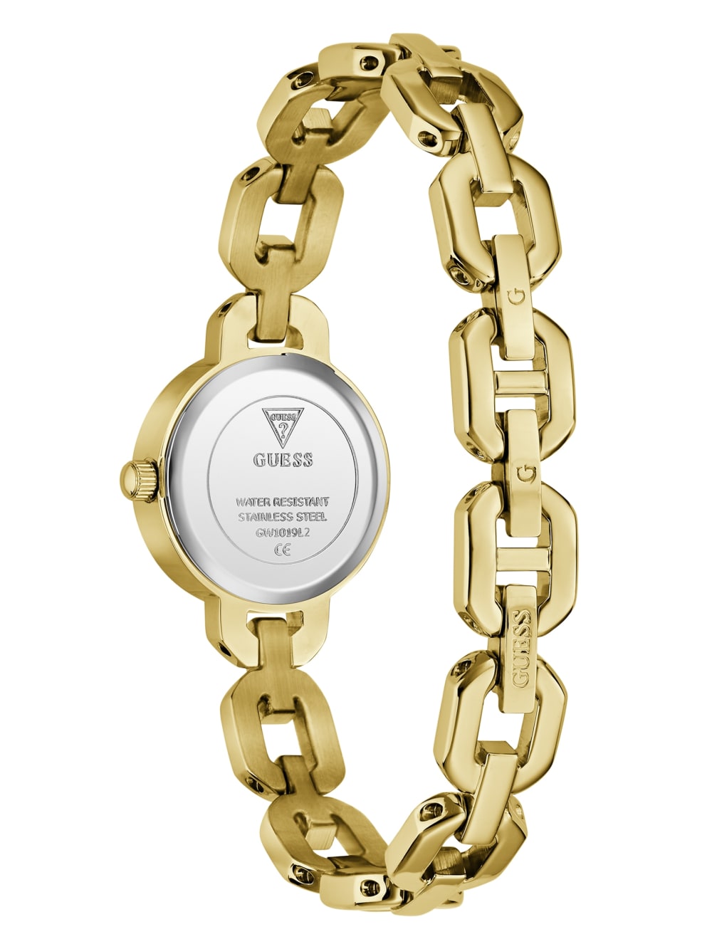 Crystal Recycled Steel analogue watch - Image 4