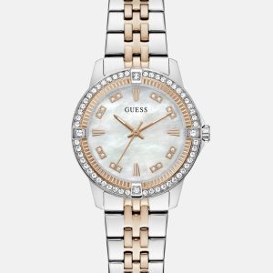 Crystal Stainless Steel analogue watch