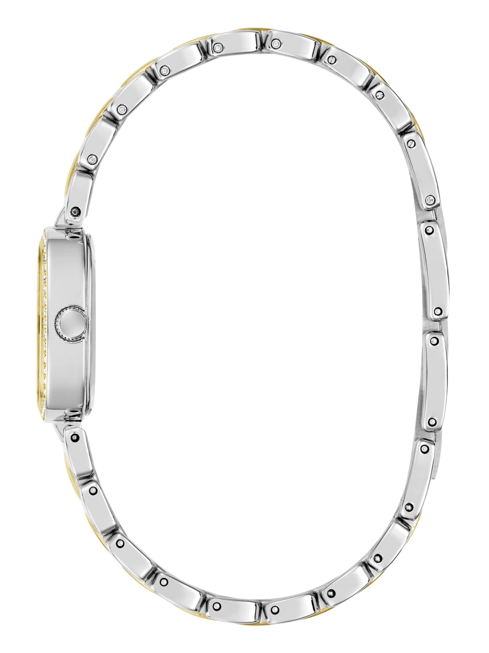 Crystal Recycled Steel analogue watch - Image 3