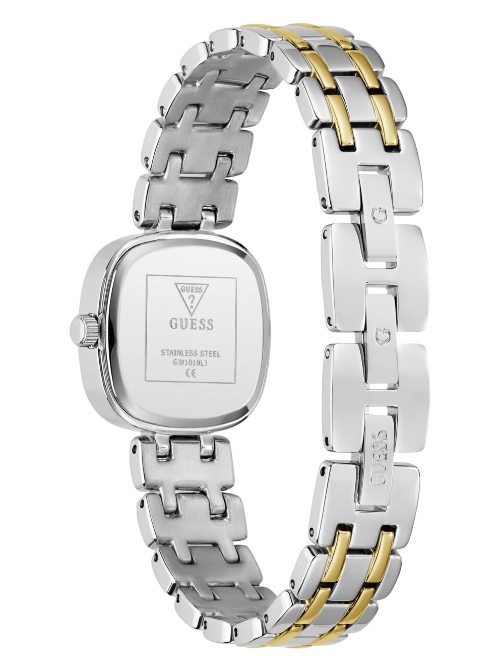 Crystal Recycled Steel analogue watch - Image 4