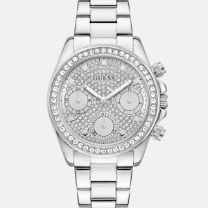 Crystal Stainless Steel multi-function watch