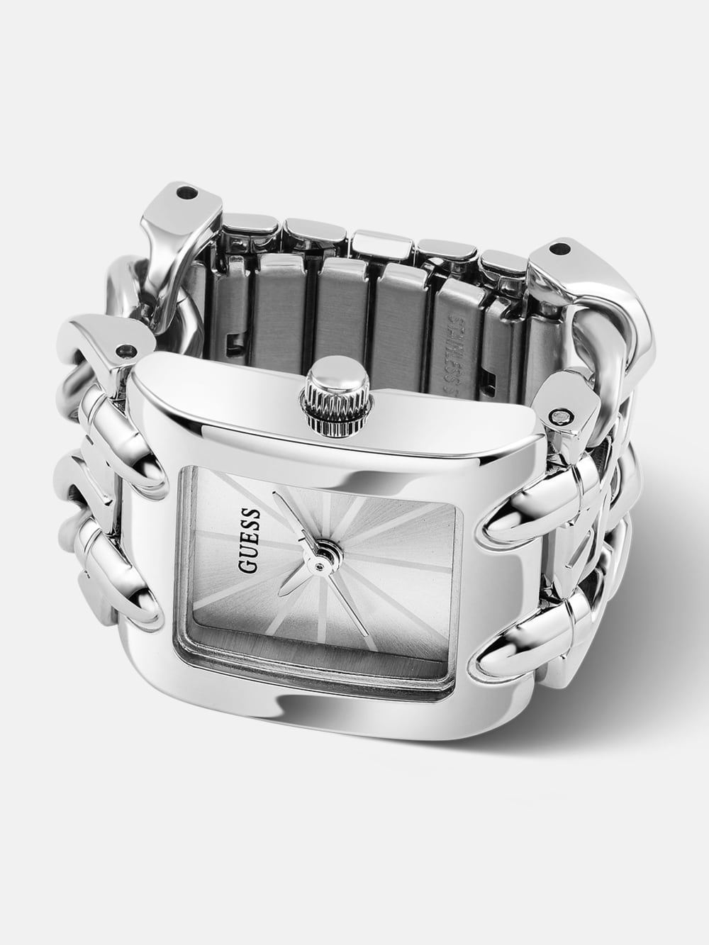 Stainless steel ring watch 19,5 mm
