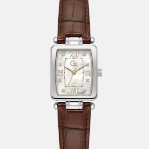 GC Genuine leather analogue watch