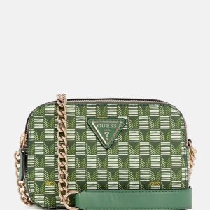 Signature Faux-Leather Camera Crossbody