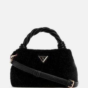 Shaida Faux-Fur Top-Handle Crossbody