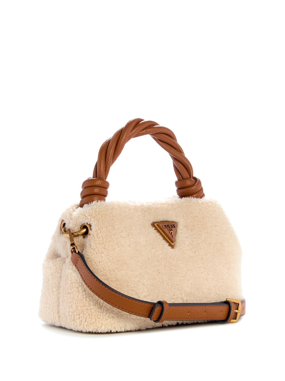 Shaida Shearling Top-Handle Crossbody - Image 3
