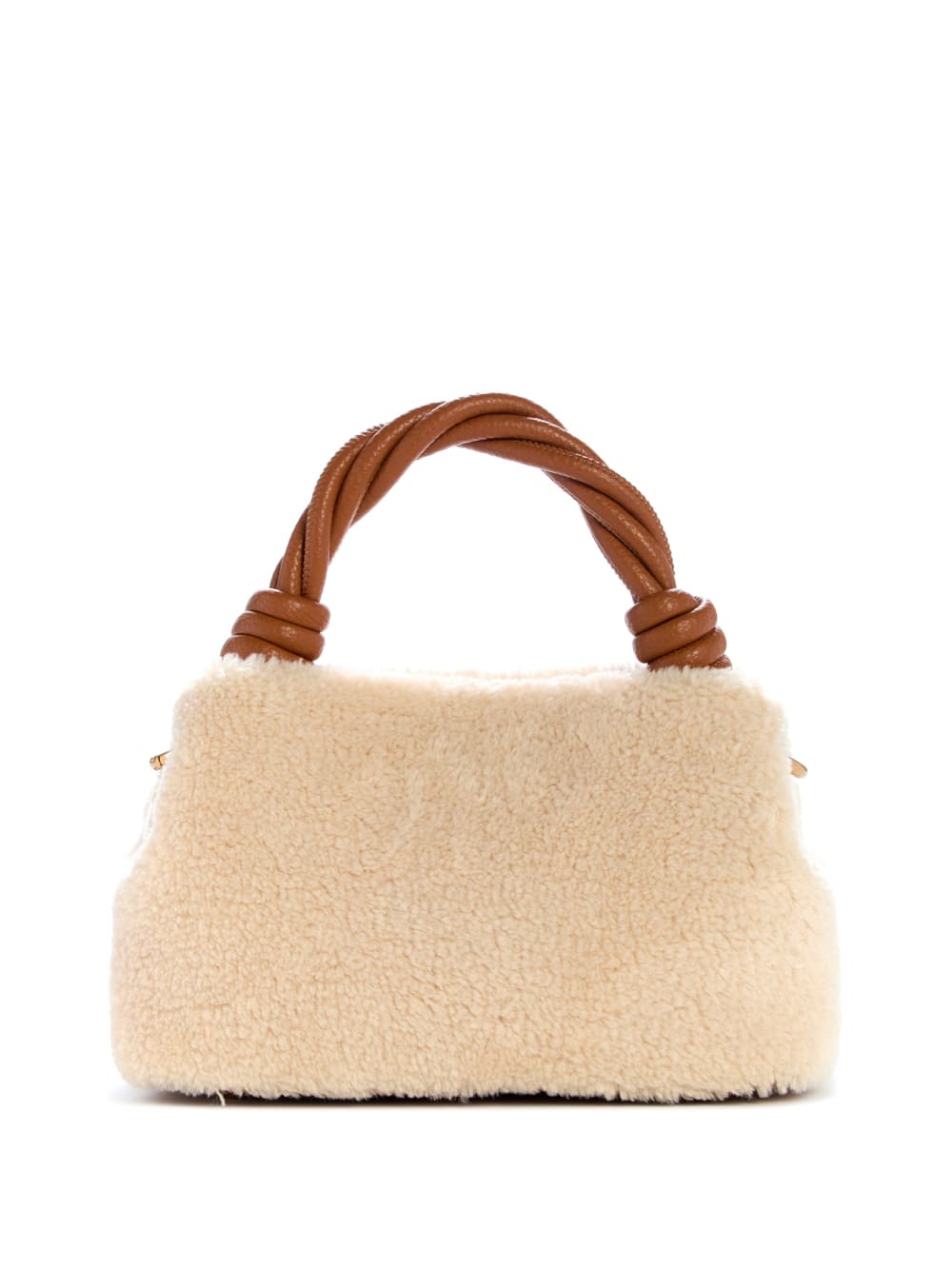 Shaida Shearling Top-Handle Crossbody - Image 4