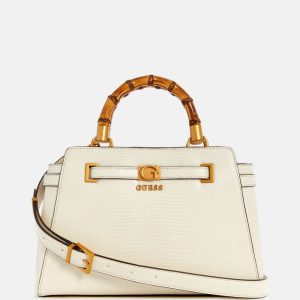 Sibel Bamboo Handle Satchel