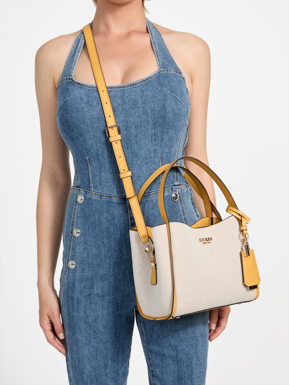 Nicolette Canvas Small Girlfriend Satchel - Image 2