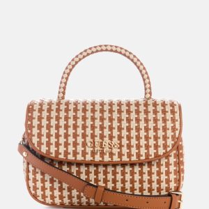 Mirema Woven Top-Handle Bag