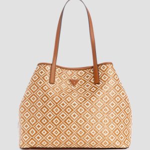 Vikky Straw Tote Set